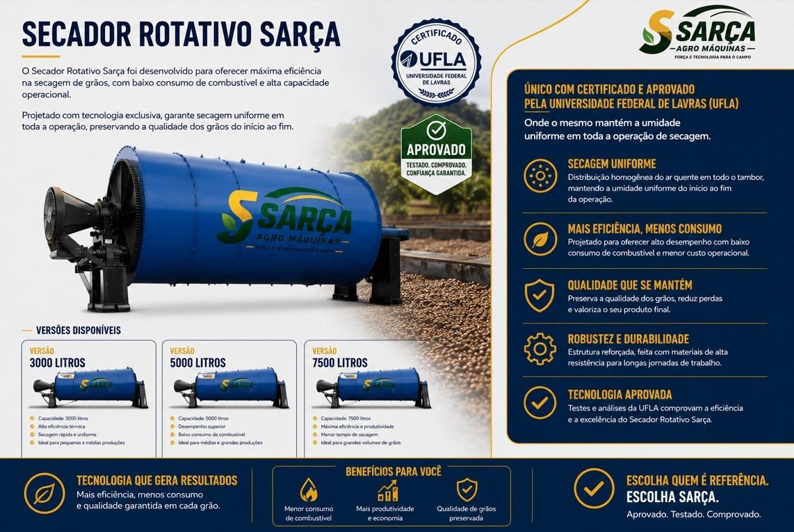 Secador Rotativo
